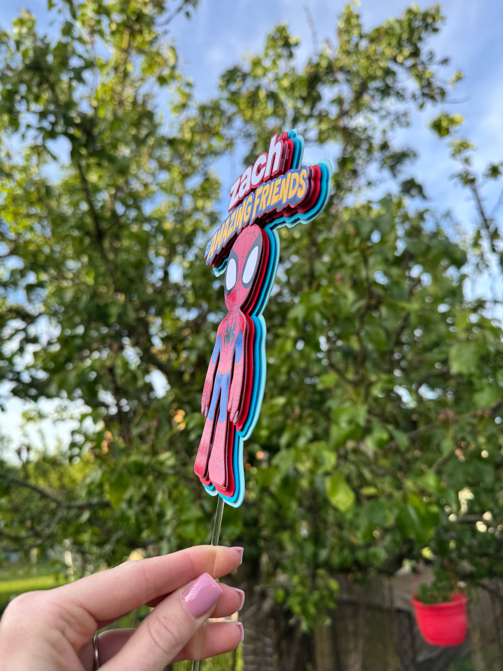 personalised cake topper