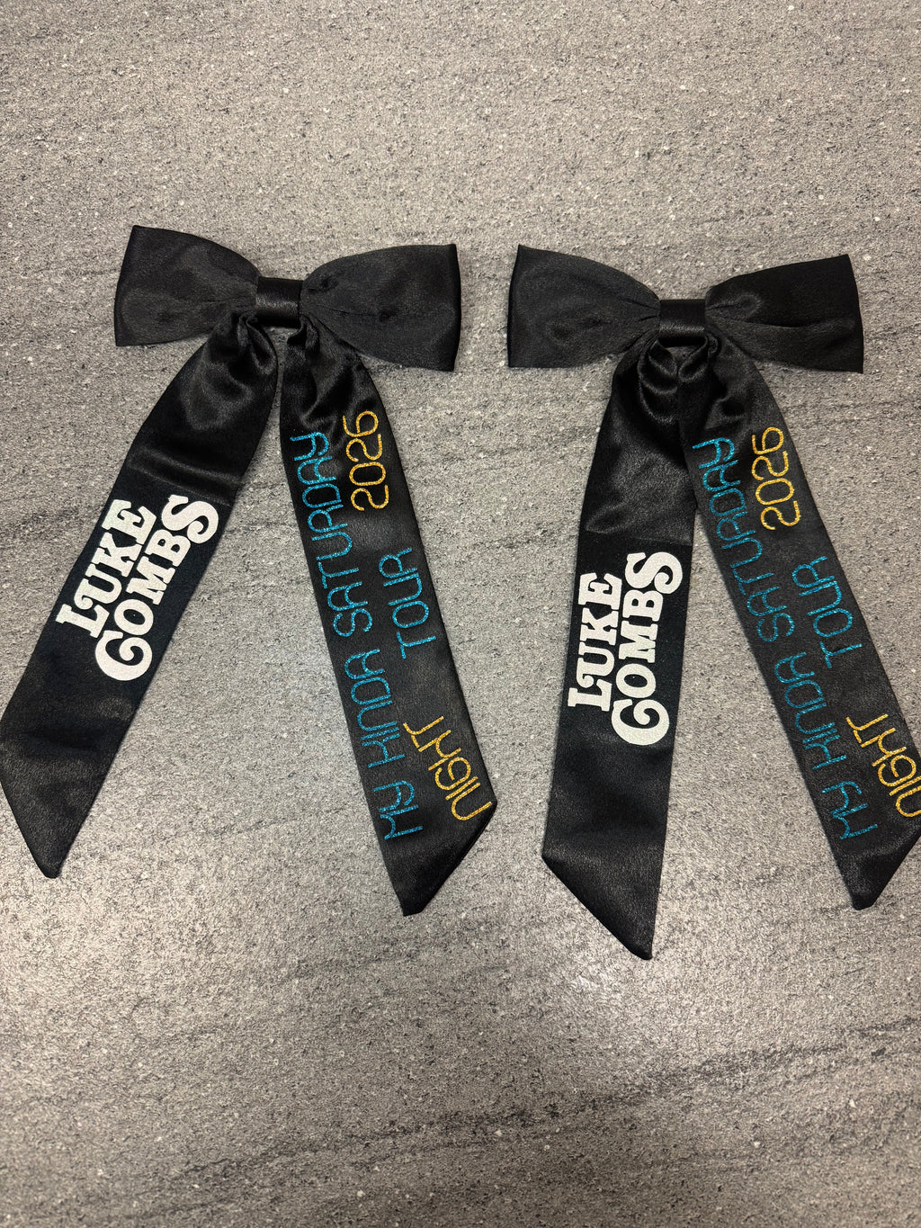 Inspired by luke combs concert bow
