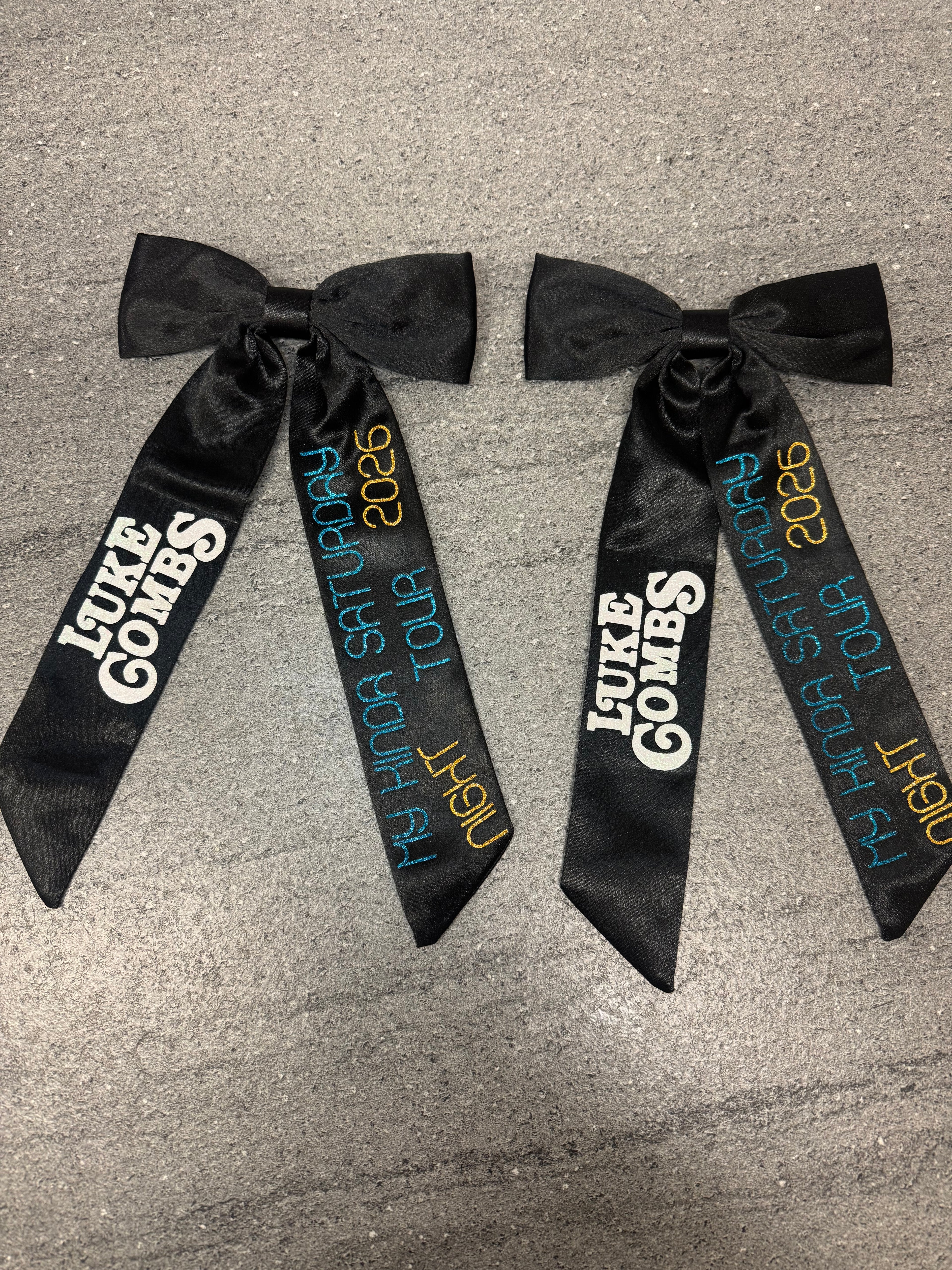 Inspired by luke combs concert bow