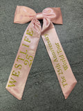 Inspired by Westlife concert bow