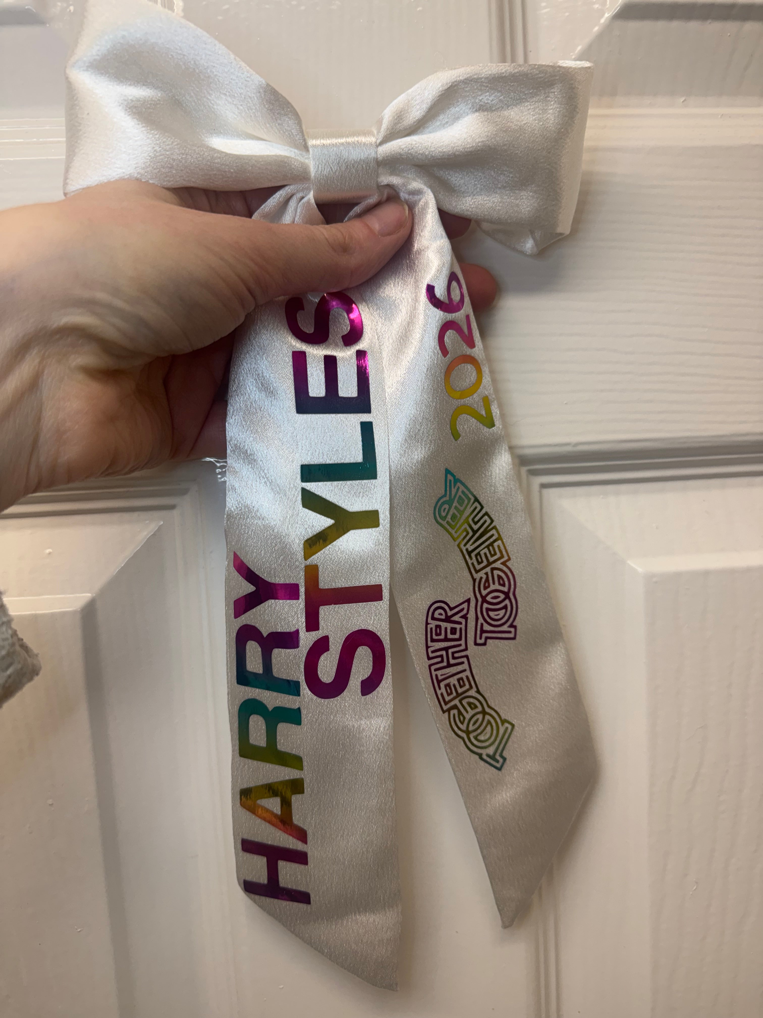 Inspired by Harry styles bow