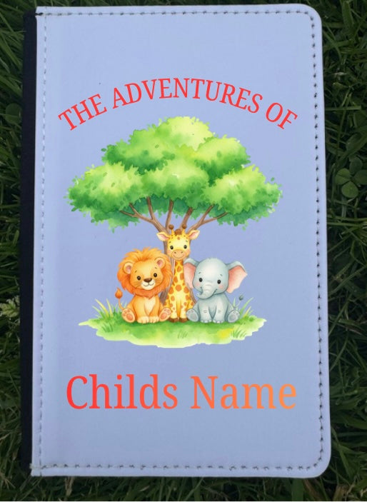 Personalised Safari passport cover