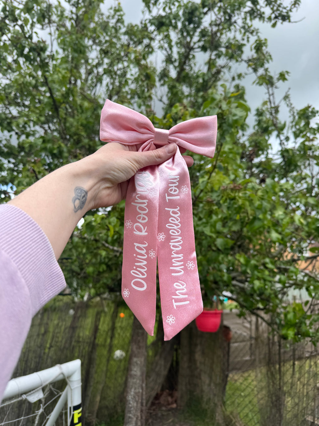 Inspired by Katseye concert bow