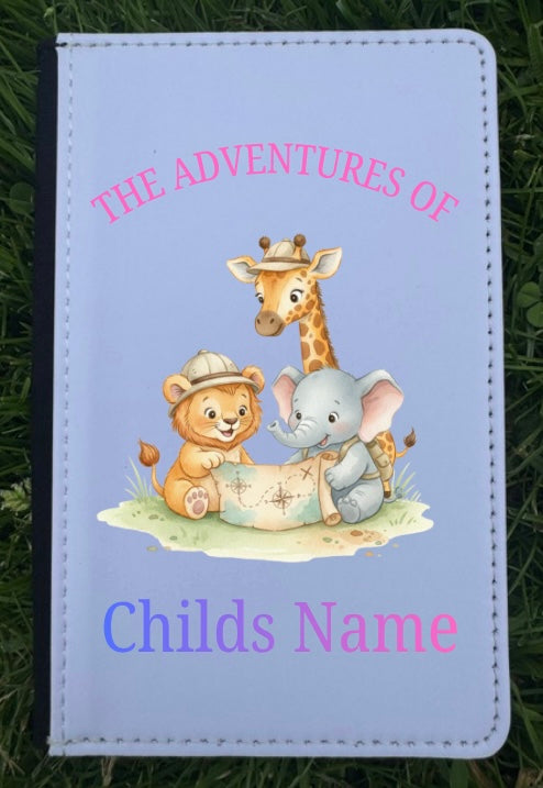 Personalised Safari passport cover