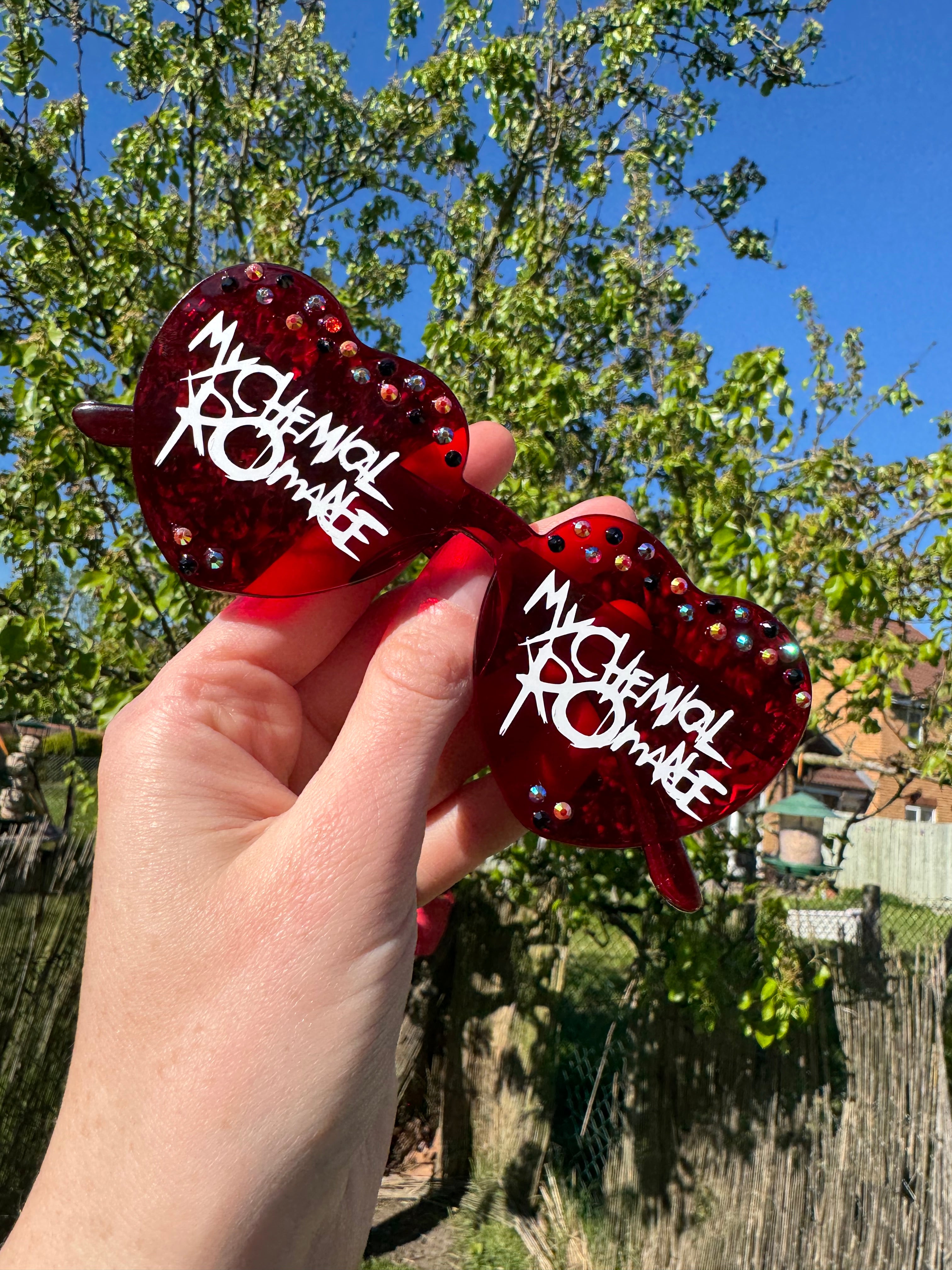 personalised inspired by concert vinyl sun glasses
