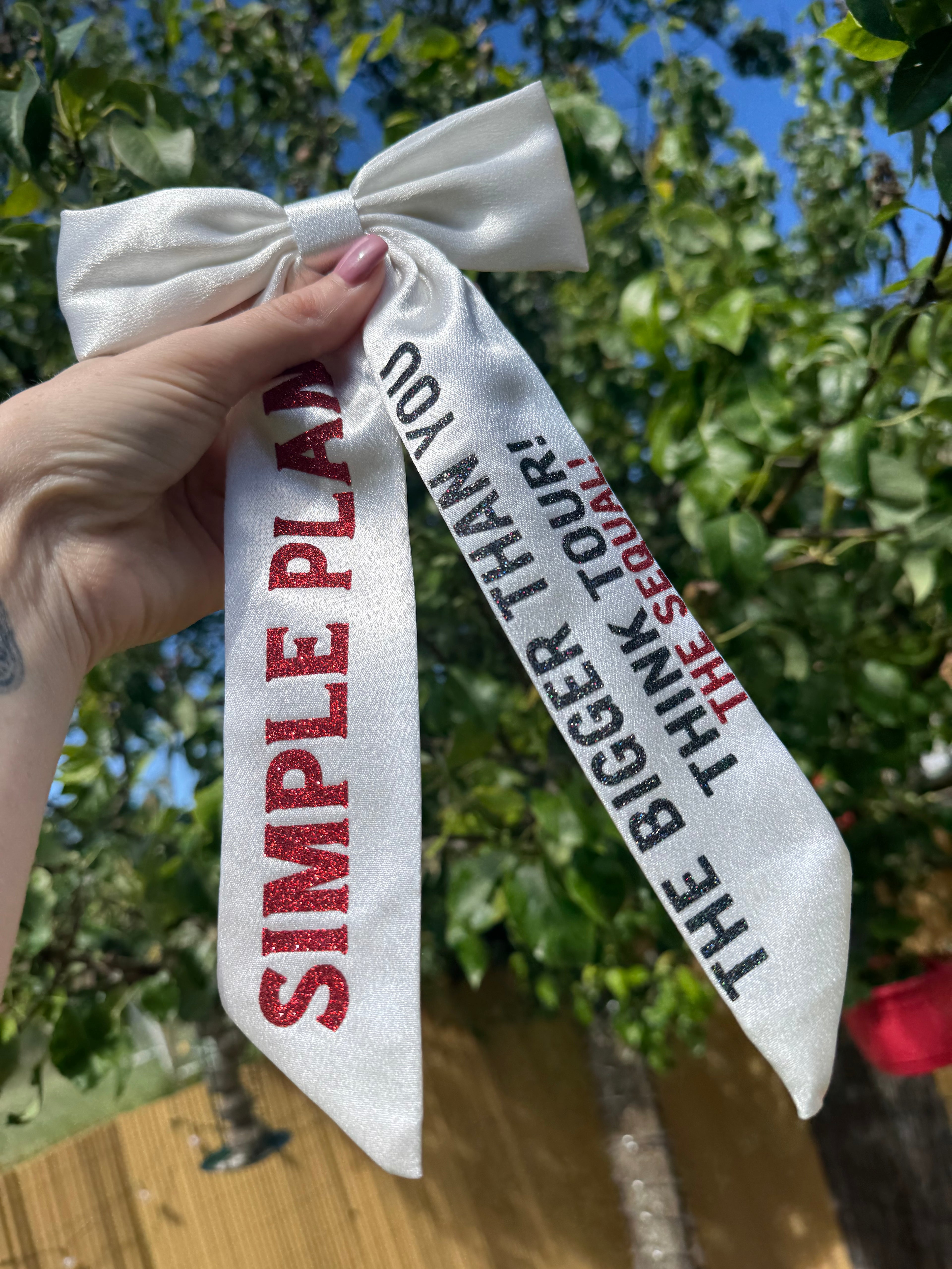 personalised bow