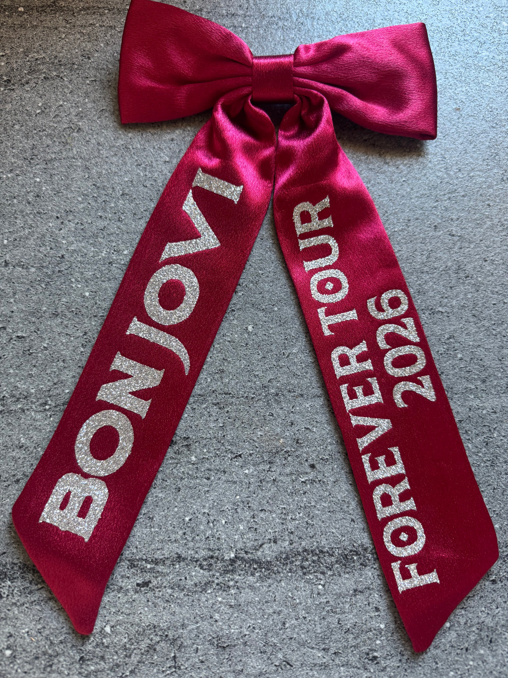 Inspired By Bon Jovi concert bow