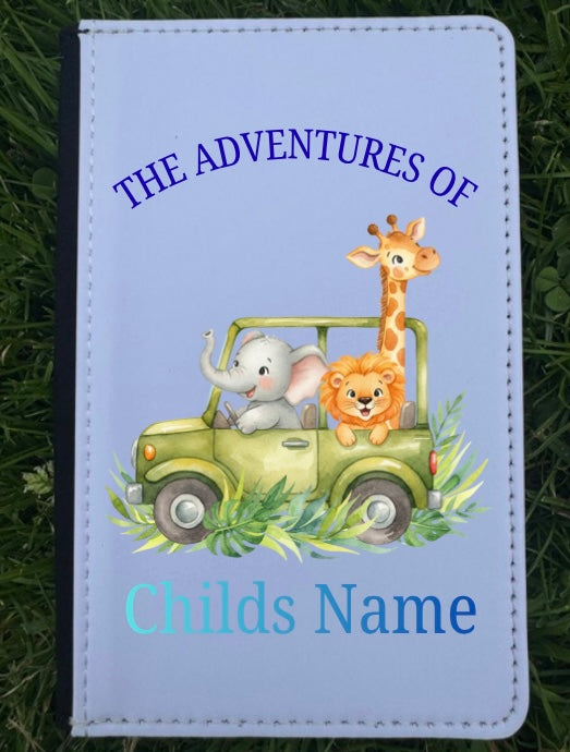 Personalised Safari passport cover