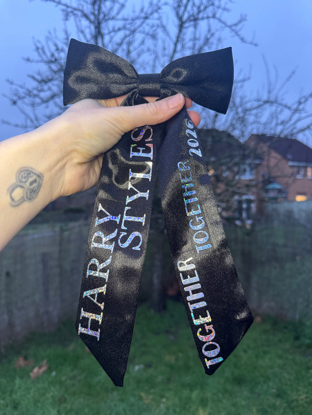 Inspired by Harry styles bow
