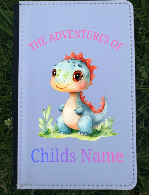 Personalised Dino passport cover