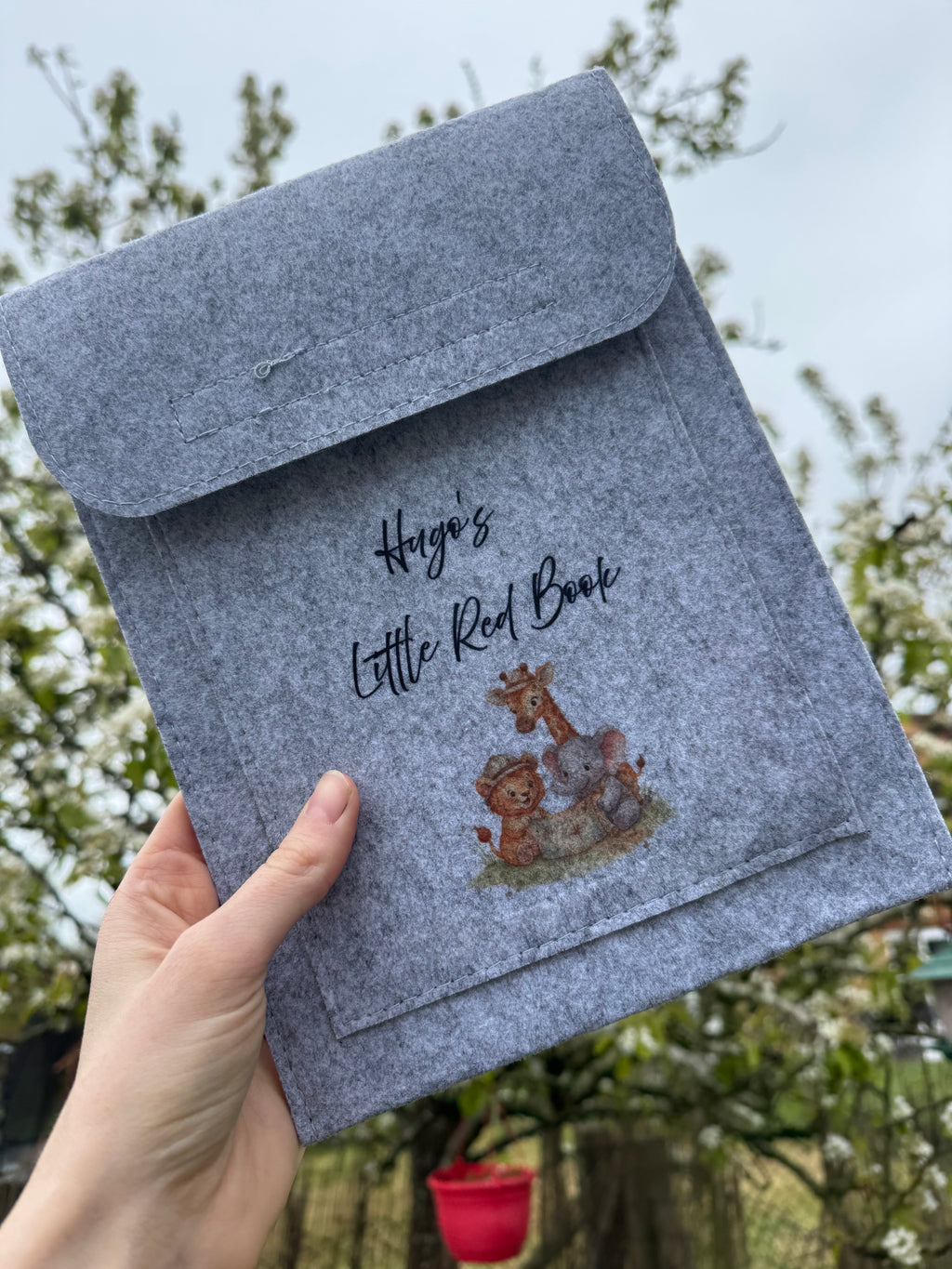 Personalised Little red book folder