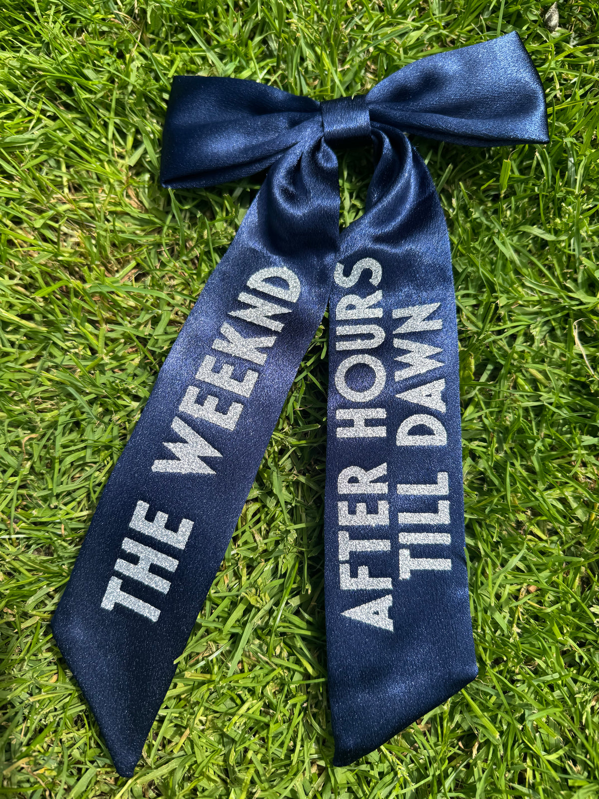 Inspired by The Weeknd Tour bow