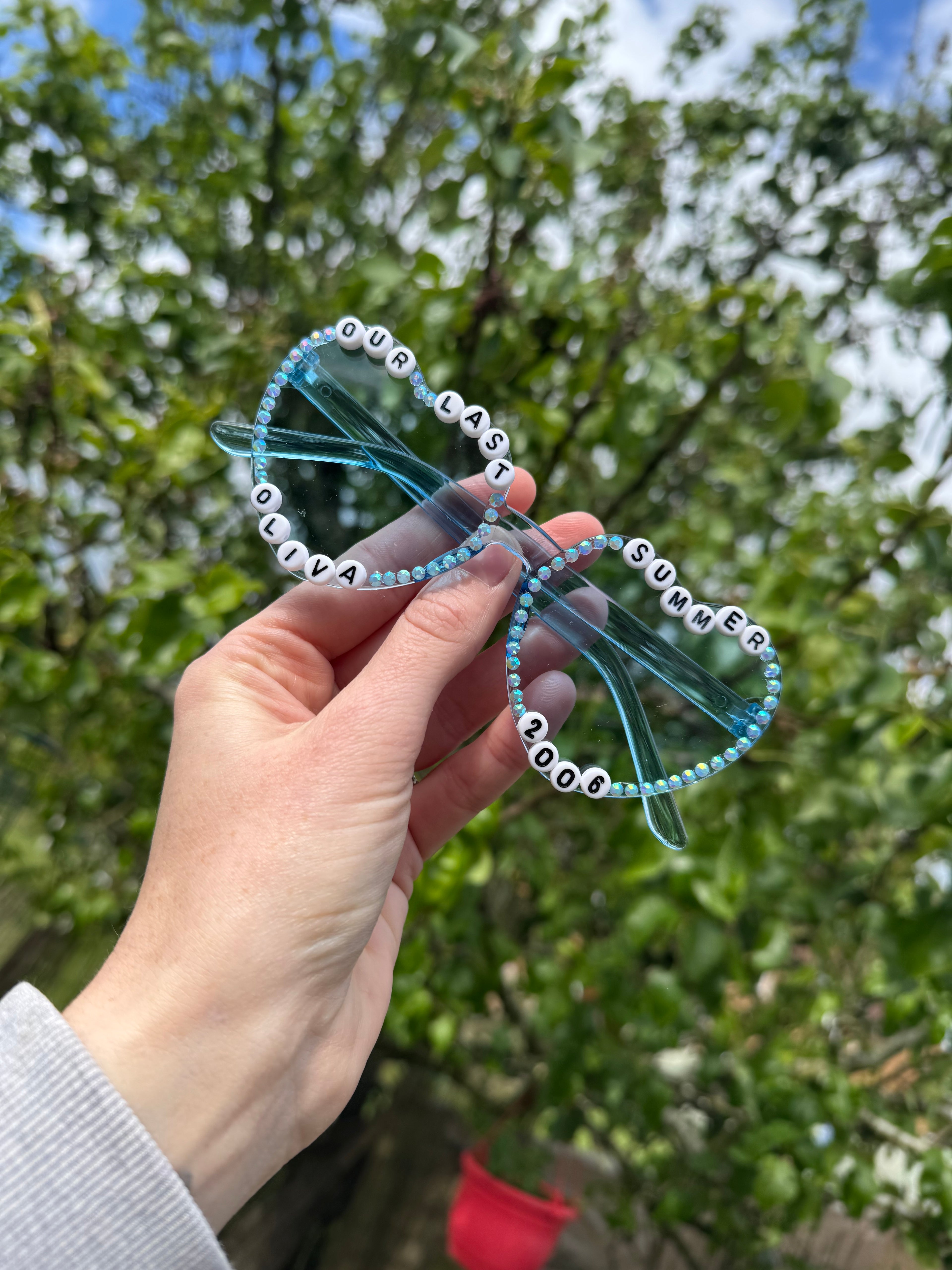 Personalised leavers "our last summer" 2026 leavers glasses