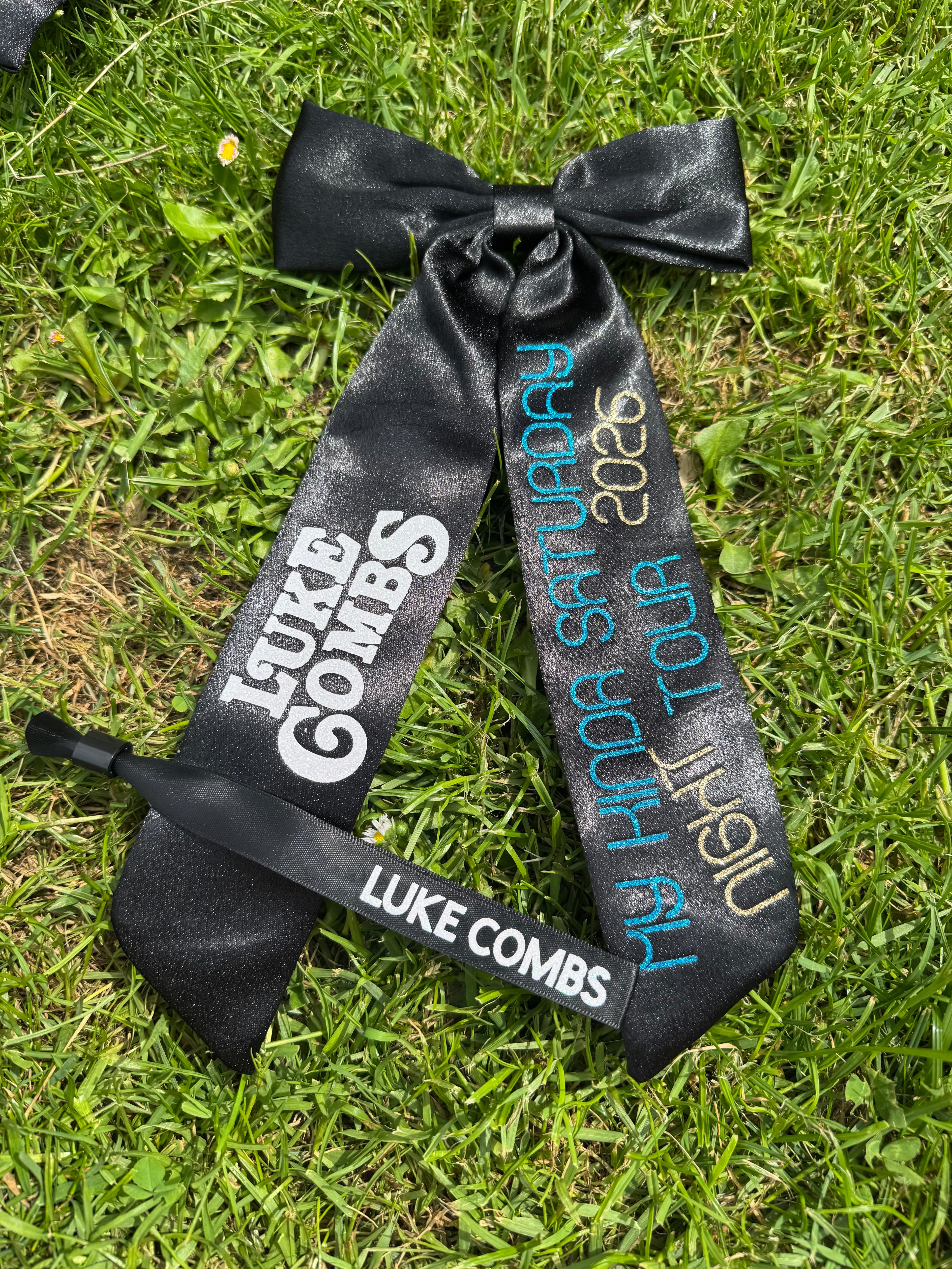 Inspired by luke combs concert bow