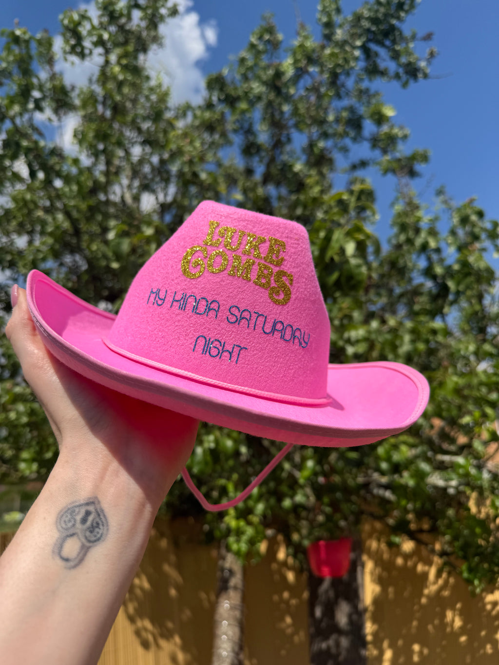 Inspired by Luke combs cowboy hat