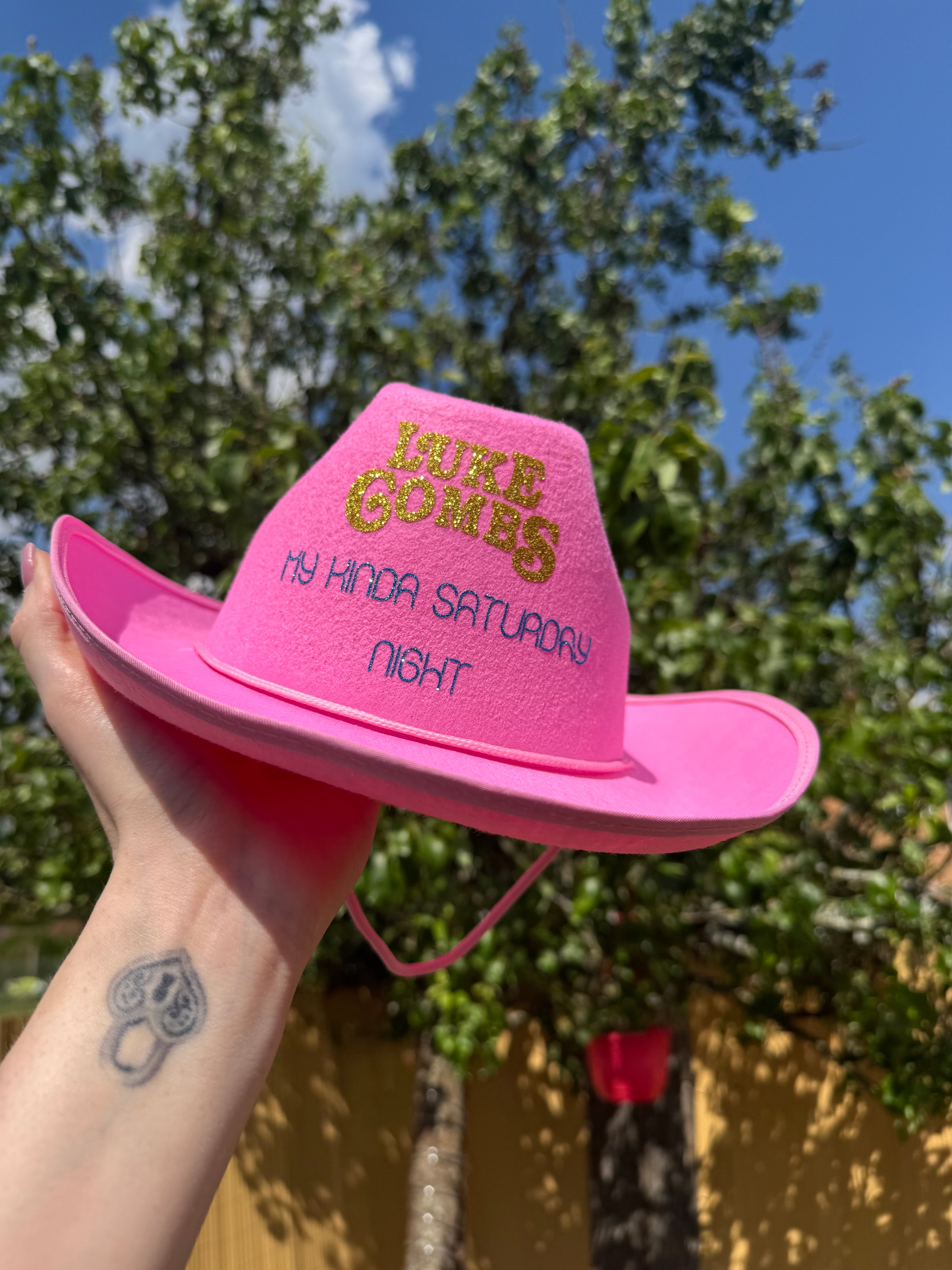 Inspired by Luke combs cowboy hat