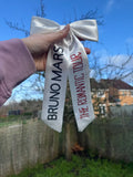Inspired by Bruno Mars tour Bow