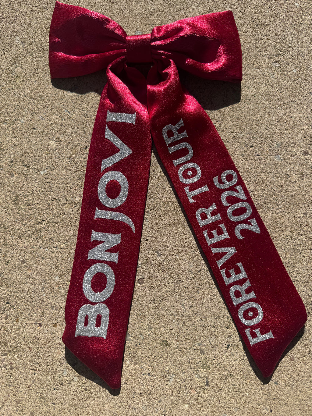 Inspired By Bon Jovi concert bow