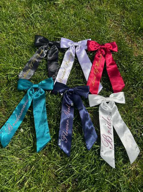 Bridal and hen party bows