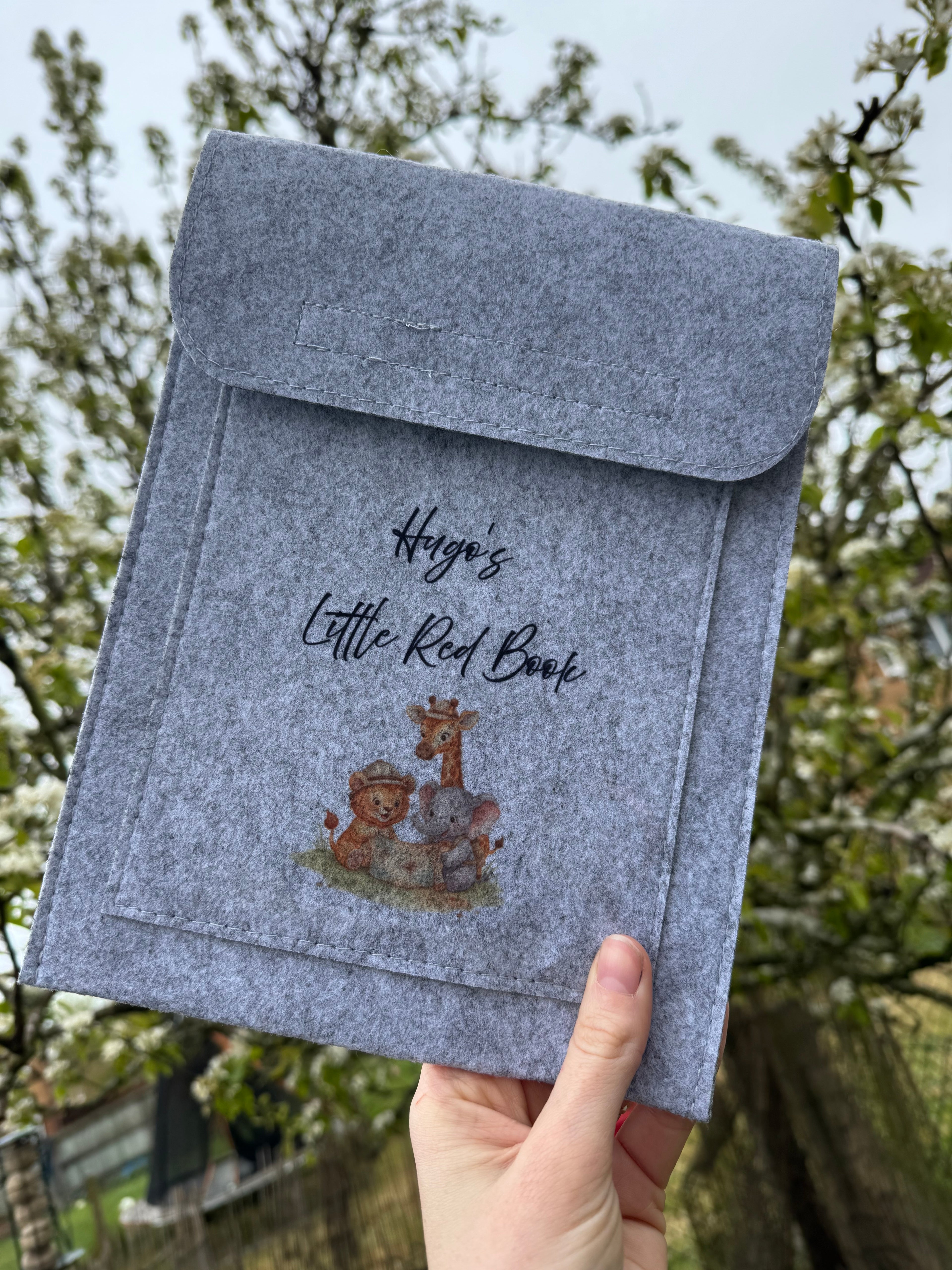 Personalised Little red book folder